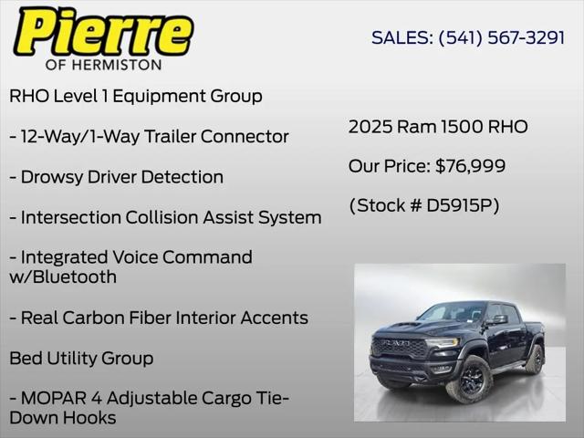 2025 Ram 1500 RHO