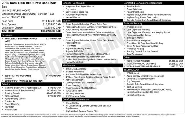 2025 Ram 1500 RHO