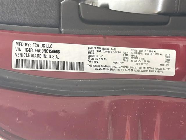 2022 Jeep Grand Cherokee Laredo X 4x4