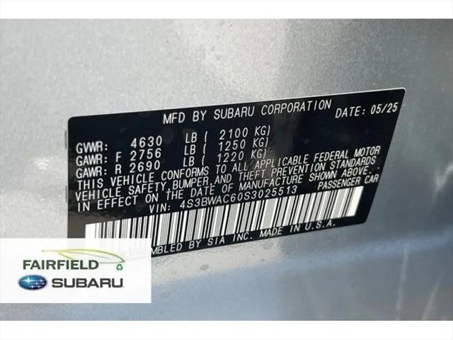 2025 Subaru Legacy Premium