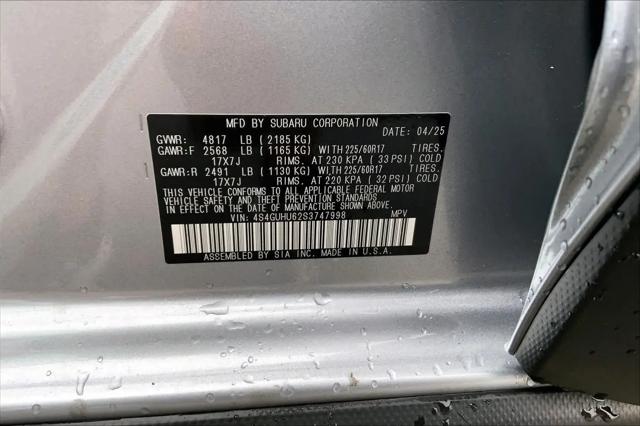2025 Subaru Crosstrek Wilderness