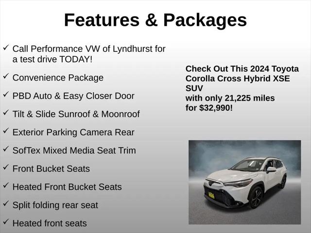 2024 Toyota Corolla Cross Hybrid XSE