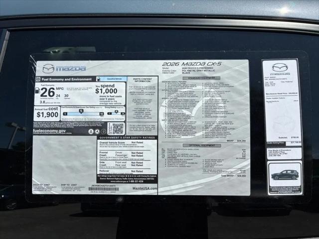 2026 Mazda CX-5 2.5 S Preferred