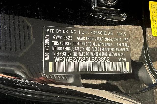 2016 Porsche Macan S