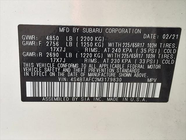 2021 Subaru Outback Premium