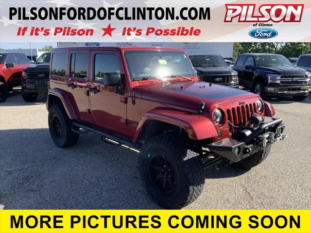 2012 Jeep Wrangler Unlimited Sahara for sale in Clinton, IN