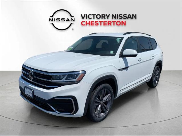 2021 Volkswagen Atlas 3.6L V6 SE w/Technology R-Line for sale in Burns Harbor, IN