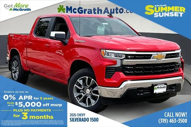 2026 Chevrolet Silverado 1500 4WD Crew Cab Standard Bed LT for sale in Dubuque, IA