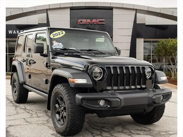 2022 Jeep Wrangler Unlimited Willys 4x4 for sale in Spartanburg, SC