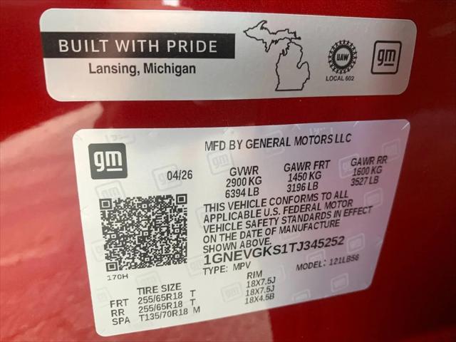 2026 Chevrolet Traverse AWD LT