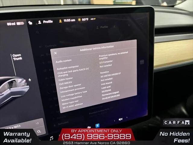 2019 Tesla Model 3 Standard Range Plus