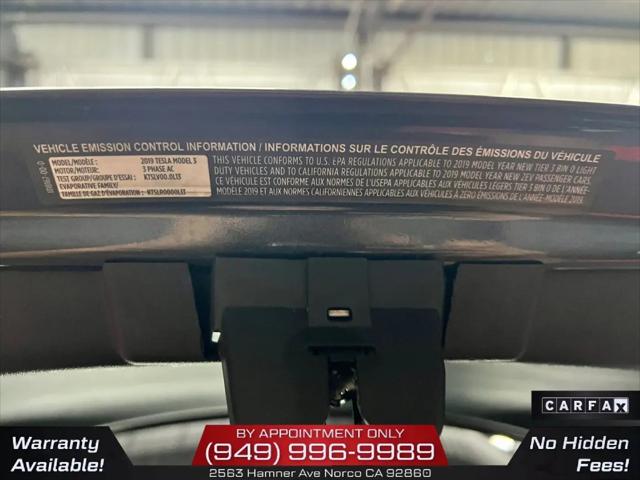 2019 Tesla Model 3 Standard Range Plus