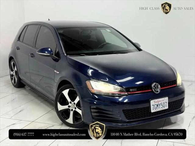 2015 Volkswagen Golf GTI 2.0T S 4-Door for sale in Rancho Cordova, CA