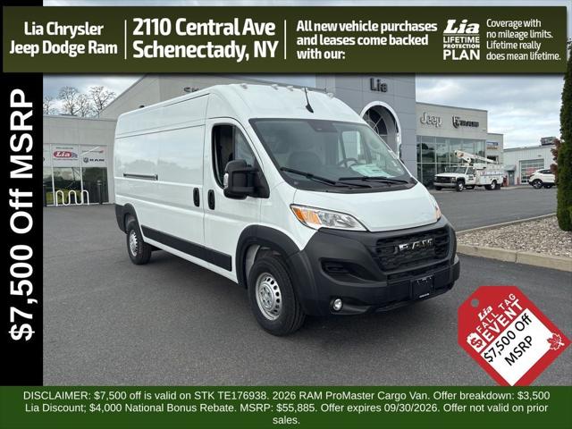2026 RAM Ram ProMaster RAM PROMASTER 2500 TRADESMAN CARGO VAN HIGH ROOF 159 WB