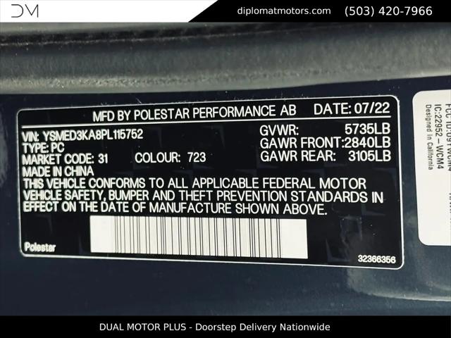 2023 Polestar 2 Long Range Dual Motor Plus