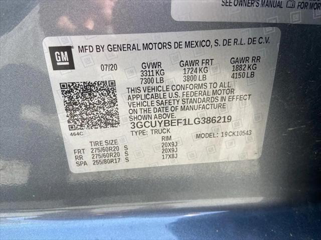 2020 Chevrolet Silverado 1500 4WD Crew Cab Short Bed Custom