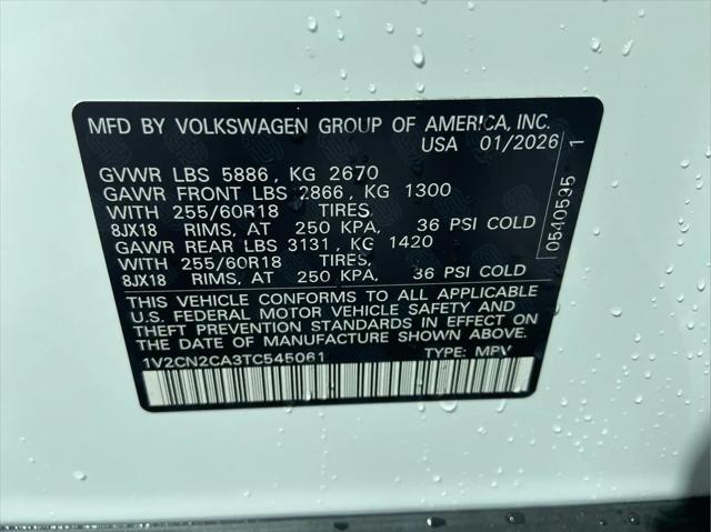 2026 Volkswagen Atlas Peak Edition