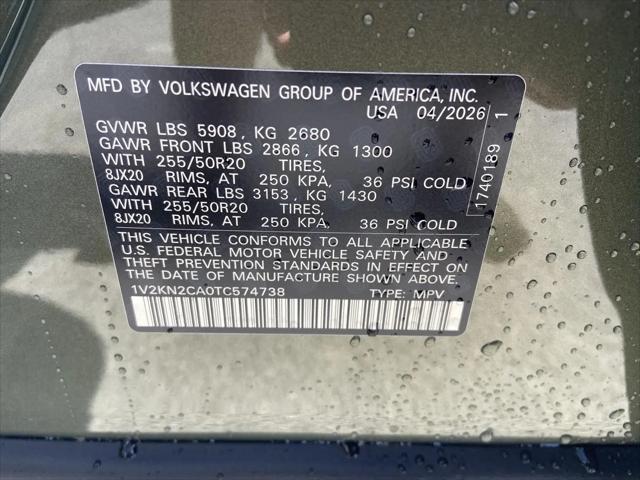 2026 Volkswagen Atlas SE with Technology