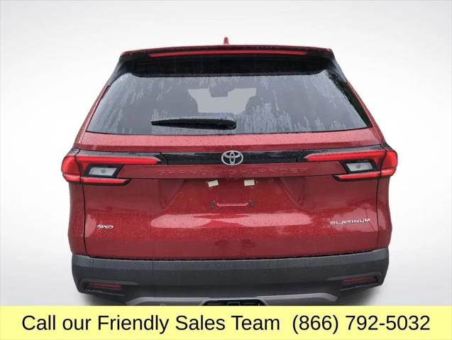 2026 Toyota Grand Highlander Platinum