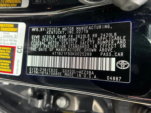 2019 Toyota Avalon Touring