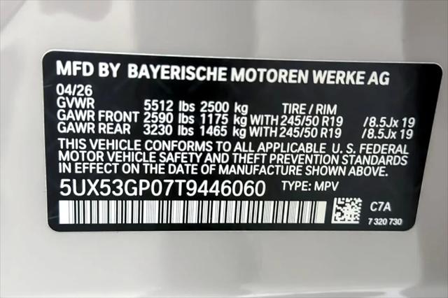 2026 BMW X3 30 xDrive