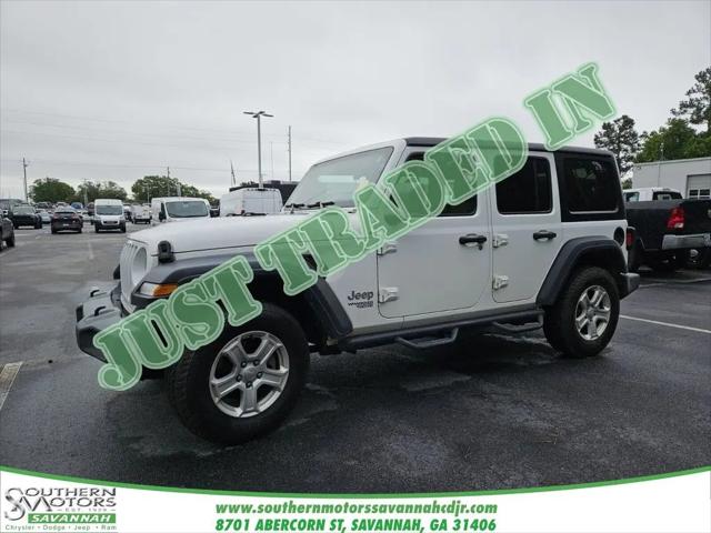 2020 Jeep Wrangler Sport S 4x4 for sale in Savannah, GA