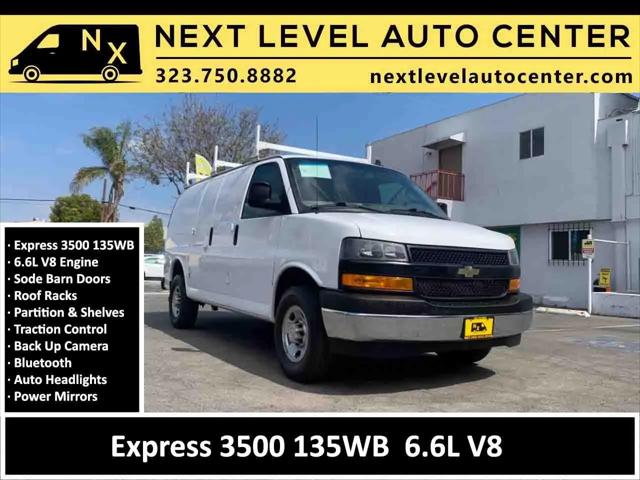 2022 Chevrolet Express Cargo Van RWD 3500 Regular Wheelbase WT for sale in Long Beach, CA