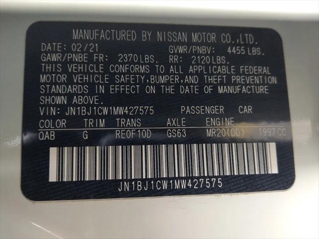 2021 Nissan Rogue Sport SL AWD Xtronic CVT