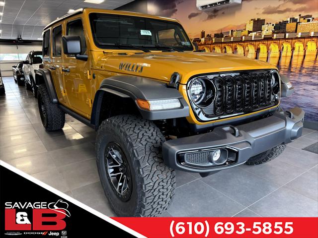 2026 Jeep Wrangler WRANGLER 4-DOOR WILLYS 2026 Jeep Wrangler WRANGLER 4-DOOR WILLYS
