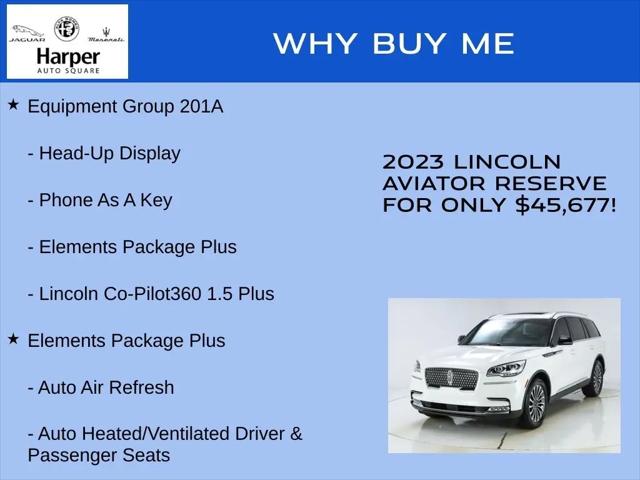 2023 Lincoln Aviator Reserve