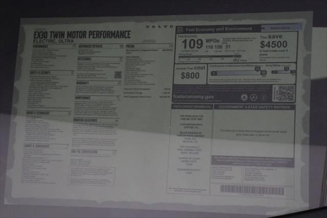 2026 Volvo EX30 Ultra Twin Motor Performance, Fully electric