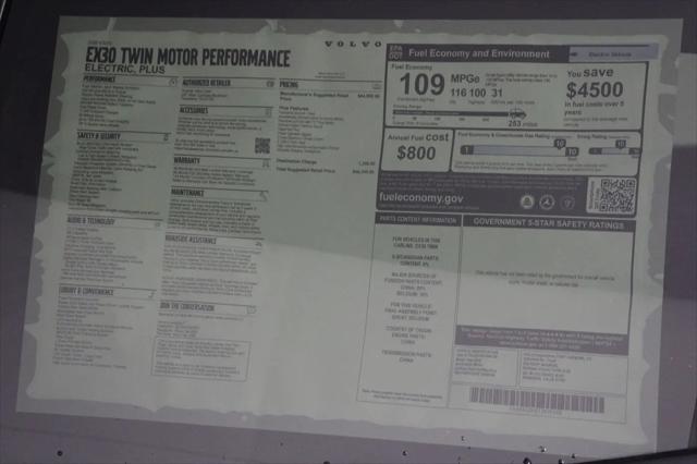 2026 Volvo EX30 Plus Twin Motor Performance, Fully electric