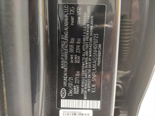 2022 Hyundai Elantra SEL