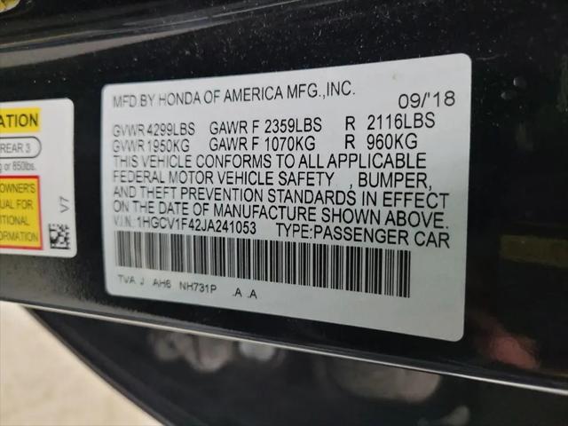 2018 Honda Accord EX