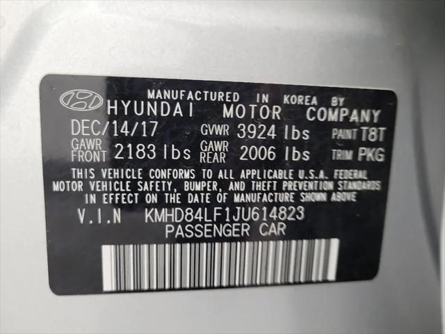 2018 Hyundai Elantra SEL