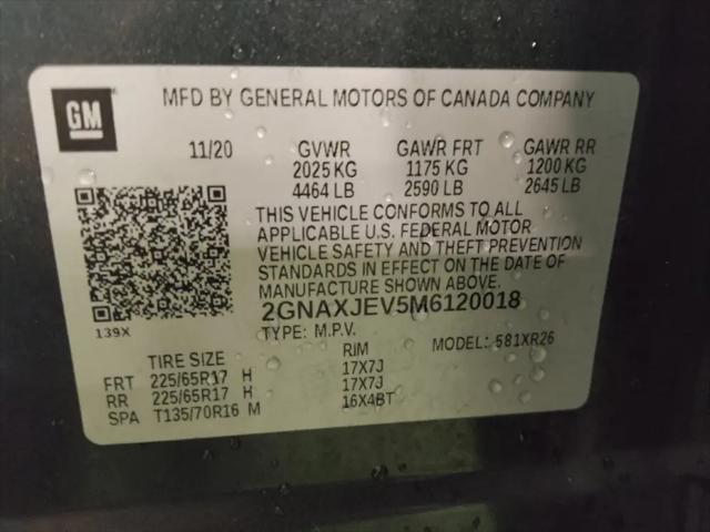 2021 Chevrolet Equinox FWD 2FL