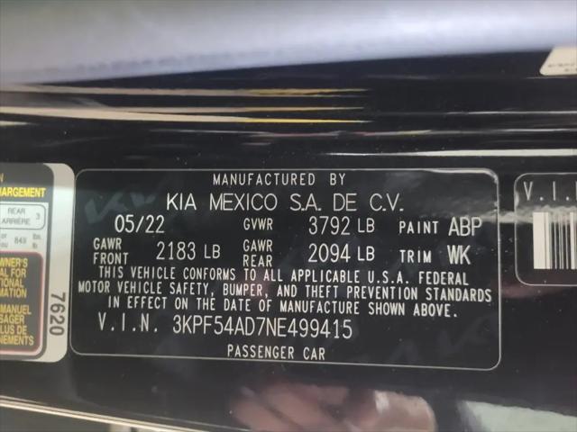 2022 Kia Forte GT-Line