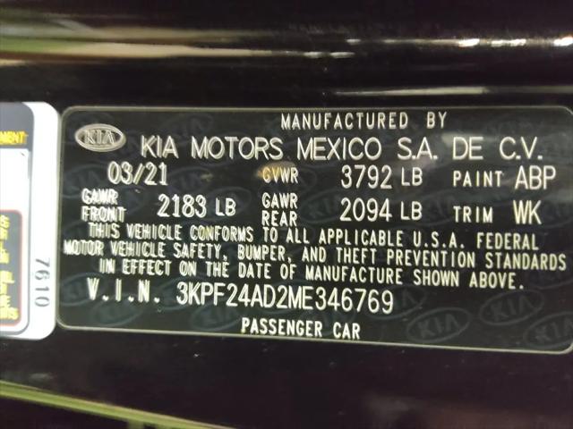 2021 Kia Forte LXS