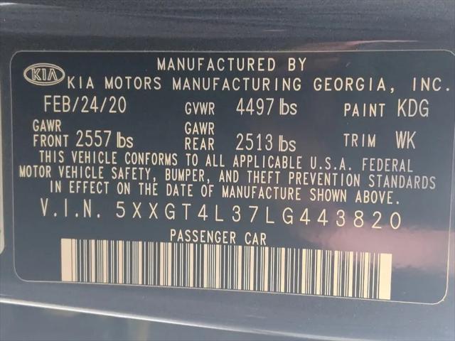 2020 Kia Optima LX
