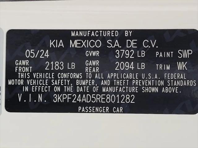 2024 Kia Forte LXS