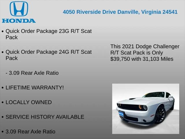 2021 Dodge Challenger R/T Scat Pack