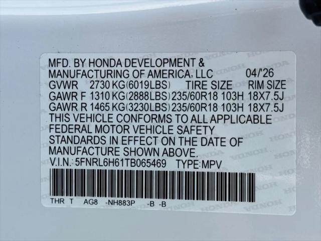 2026 Honda Odyssey EX-L