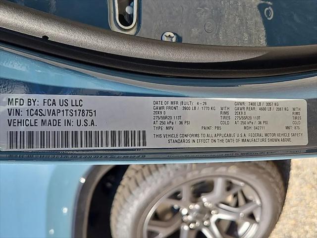 2026 Jeep Grand Wagoneer Upland