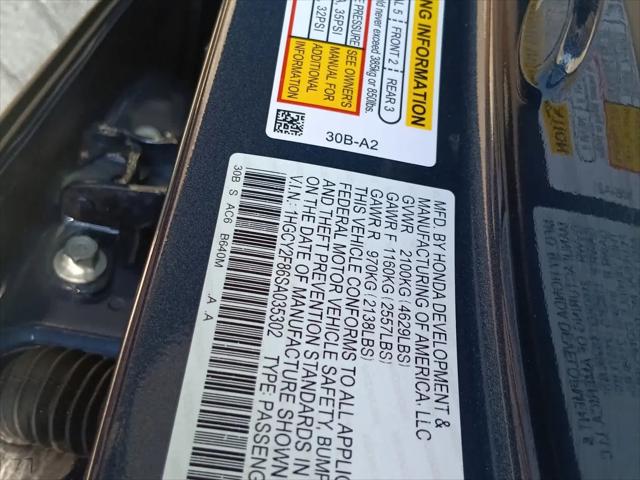 2025 Honda Accord Sedan Touring