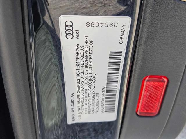 2023 Audi A4 Premium 40 TFSI quattro S tronic