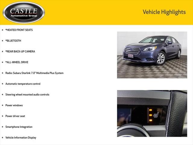 2016 Subaru Legacy 2.5i Premium
