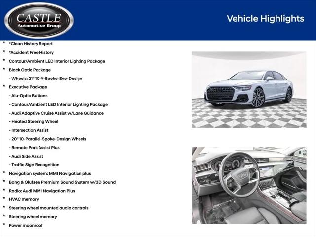 2023 Audi A8 L 55 TFSI quattro Tiptronic