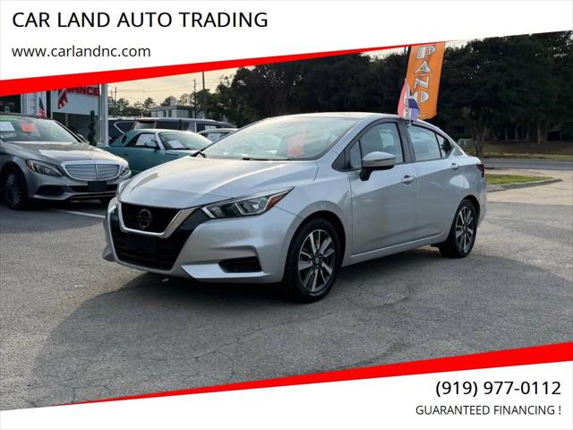 2021 Nissan Versa SV Xtronic CVT for sale in RALEIGH, NC