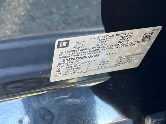 2017 Chevrolet Tahoe LT