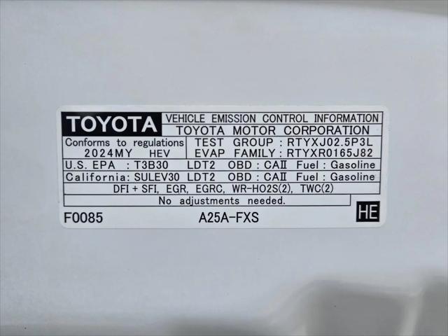 2024 Toyota RAV4 Hybrid LE